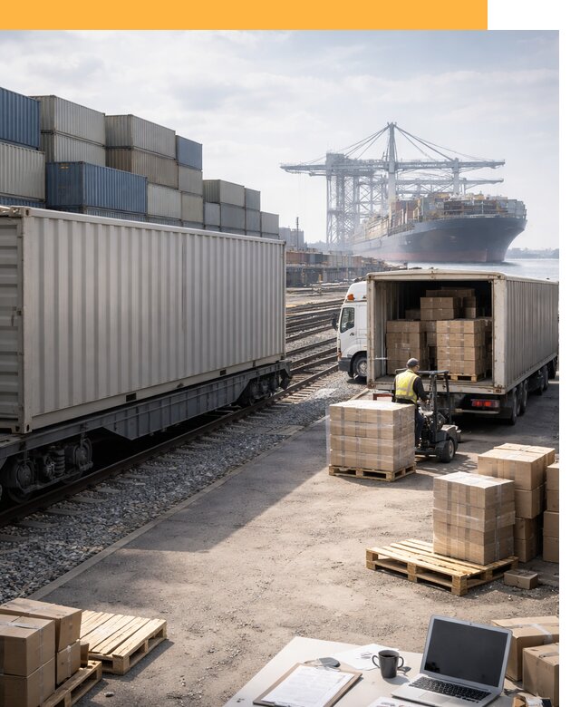 Мультимодальные перевозки грузов по миру от 45752 руб