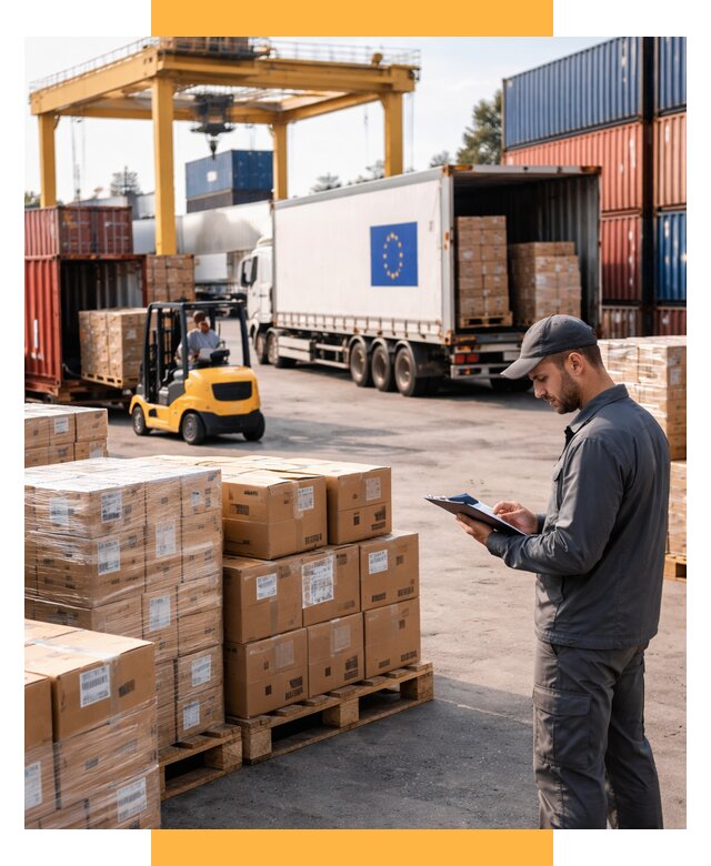 Доставка грузов из Европы от 12200 р., логистика СетСервис-Мхл