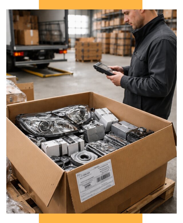 Доставка автозапчастей из Европы под ключ от 12709 р. | СетСервис-Мхл