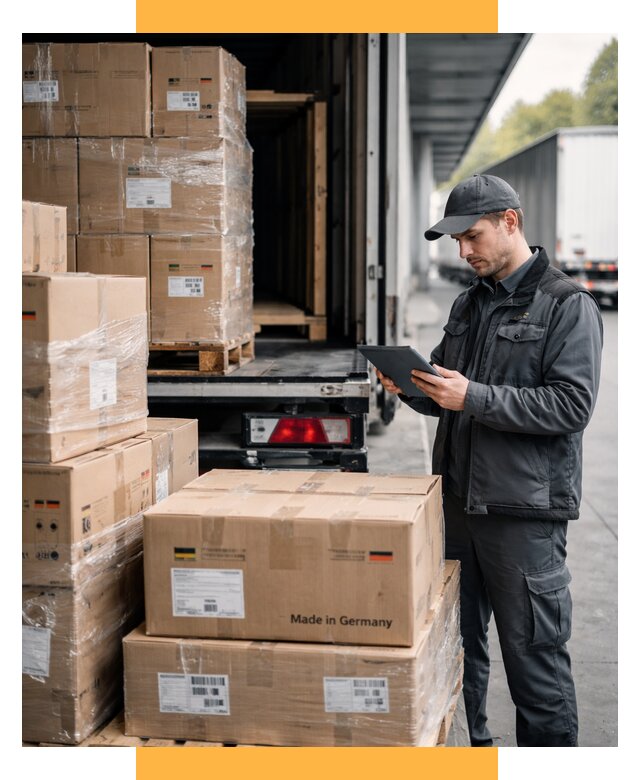 Доставка грузов из Германии от 45752 р. быстро - СетСервис-Мхл