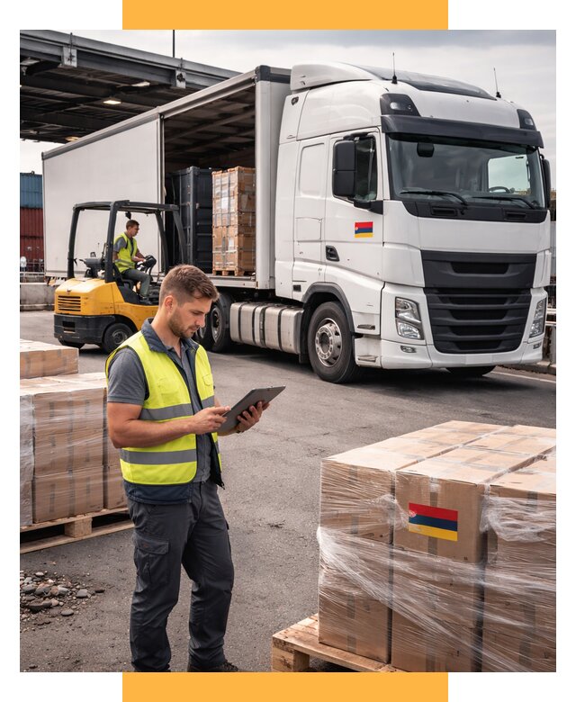 Автоперевозки из Армении от 96587 р. — услуги СетСервис-Мхл