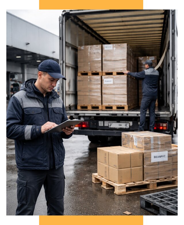 Доставка грузов из Беларуси от 15251 р. логистика СетСервис-Мхл