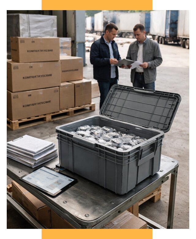 Перевозка комплектующих из Китая от 6609 р. | СетСервис-Мхл