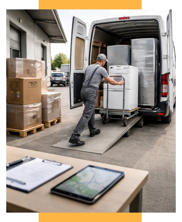 Перевозка бытовой техники от 6609 р. - логистика СетСервис-Мхл