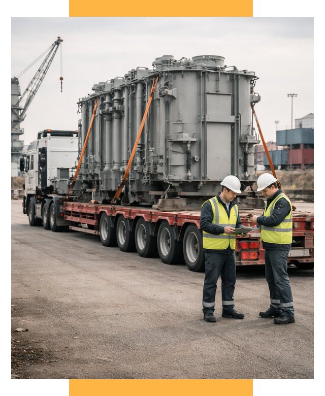 Перевозка негабаритных грузов под ключ от 122004 р., СетСервис-Мхл