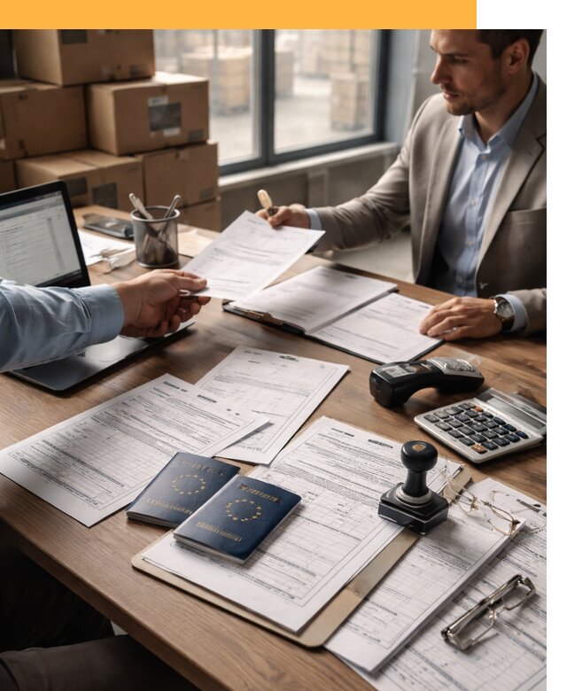 Таможенное оформление грузов из Европы от 8642 руб