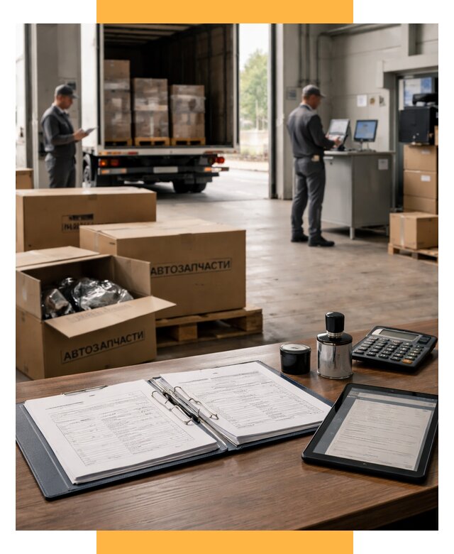 Таможенное оформление автозапчастей под ключ от 8642 р., СетСервис-Мхл
