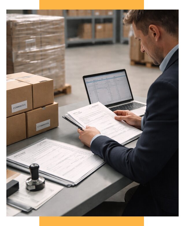 Таможенное оформление косметики под ключ от 7625 р. | СетСервис-Мхл