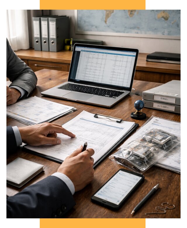 Проверка поставщика за рубежом от 8642 р. | СетСервис-Мхл аудит